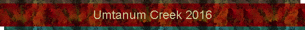 Umtanum Creek 2016